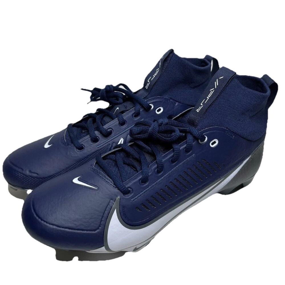 Nike Vapor Edge Pro 360 2 TB Football Cleats Navy Black Mens Sz 9 FN7759-400 NEW
